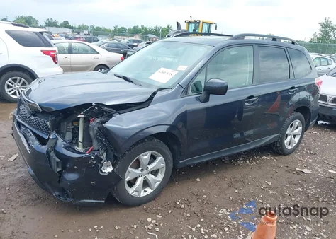 2016 Subaru Forester 2.5I Premium из США, поврежденный, VIN JF2SJADC4GH411530